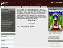 Tablet Screenshot of pier5law.com